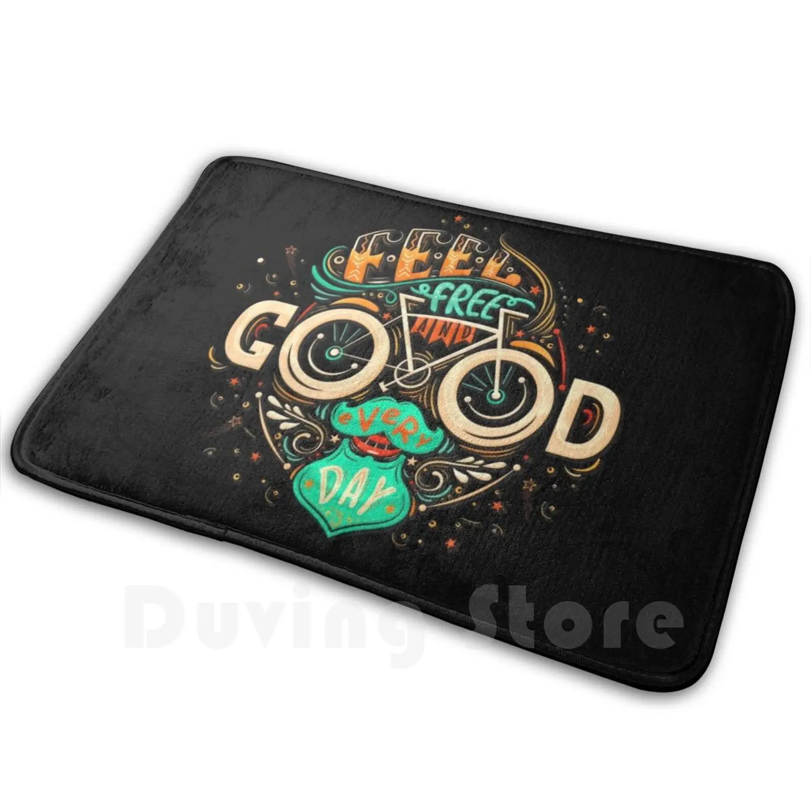 Feel Free And Good Every Day Uptown Soft Non-Slip Mat Rug Carpet Cushion I Wish I Knew How It Would Feel To Be