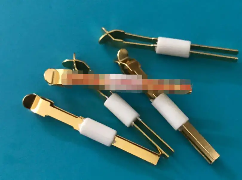 Pin de Clip 3,0/pasador de metralla, Clip de posicionamiento, pasador conductor de metralla, pasador de Clip de cobre, chapado en oro