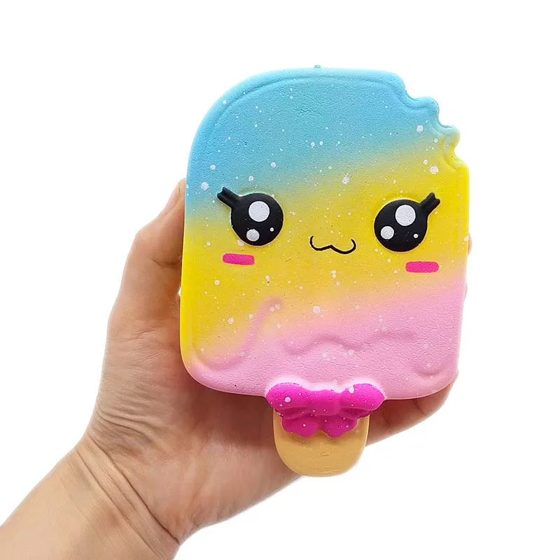 Cute Squishy Ice Cream juguetes para niños, Squishies perfumados, juguetes para aliviar el estrés de elevación lenta, Squishy Squeeze Mochi Squishy, nuevo