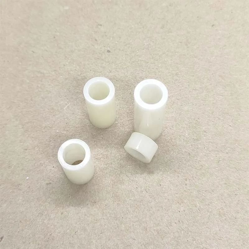 M6 * 9*3 Witte Ronde Nylon Threadless Plastic Spacer Abs Standoff Wasmachine Non-Threaded Pcb Board Schroef bolt Id = 6 Od = 9 L = 3