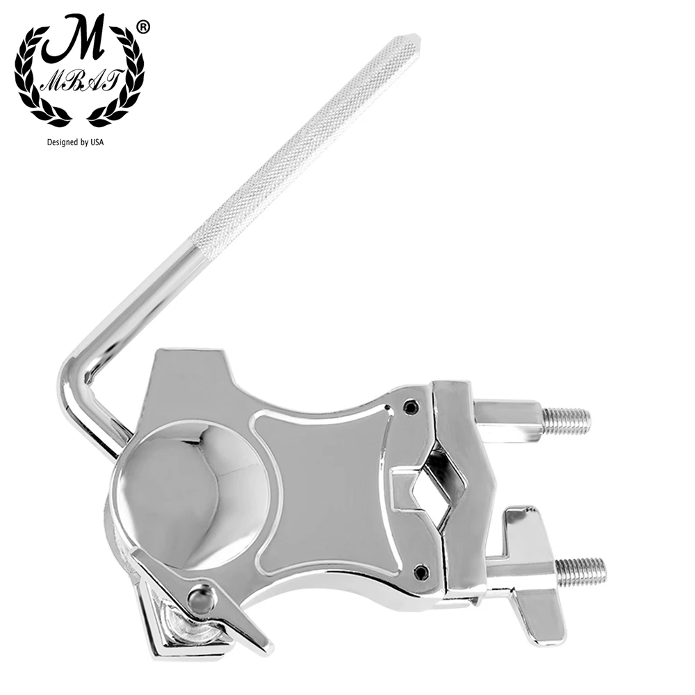 M MBAT Drum Clamp Set Zinc Alloy Clip Drum Sort Tool Adjustable Opening Drum Clip Percussion Musical Instrument Accessories