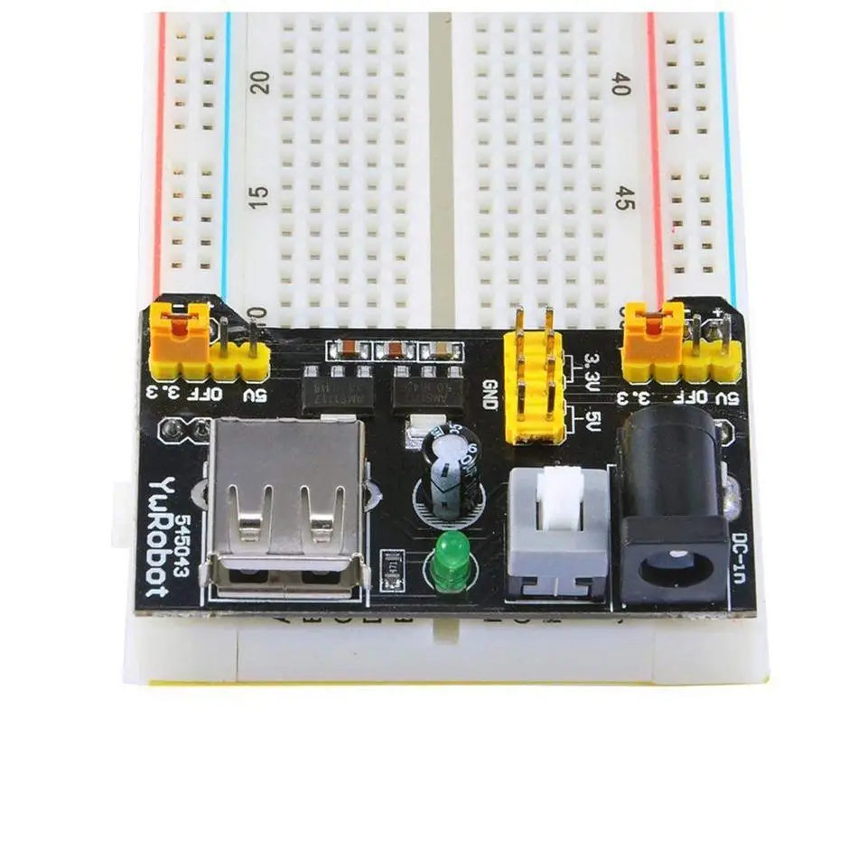 MB102 Solderless Breadboard Power Supply Module for Arduino Nano 3.3V 5V MB102 Breadboard Dedicated Power Module