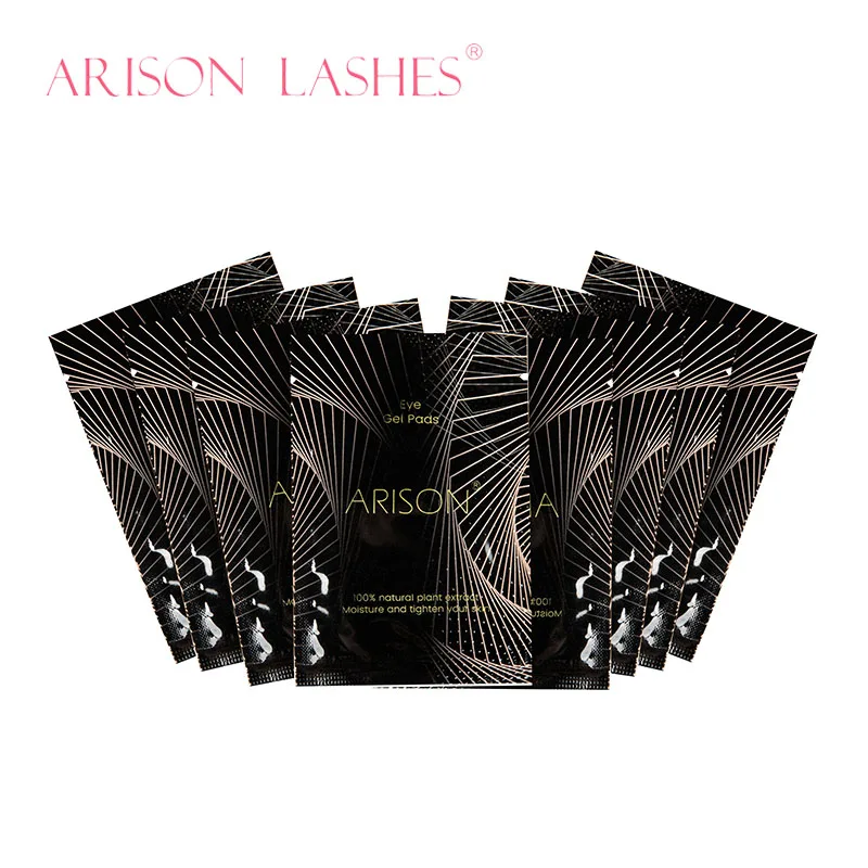 Arison lashes New 50 Pairs Eyelash Extension Under Gel Eye Pads Eye Mask Paper Patches Tips Sticker Mask Pack Make Up Tools