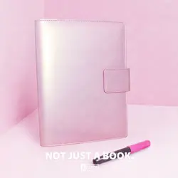 Yiwi A5 A6 Pink Diary Binder Notebook Portable Planner Book Stationery