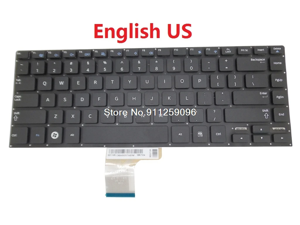 Laptop Keyboard For Samsung NP700Z3A NP700Z3B NP700Z3C NP700Z4A NP700Z4B NP700Z4C 700Z3A English US Korea KR United Kingdom UK