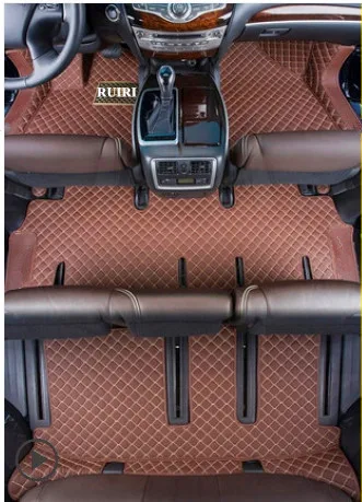 

Best quality! Custom special car floor mats for Infiniti JX35 7 seats 2013-2009 waterproof carpets for JX35 2011,Free shipping