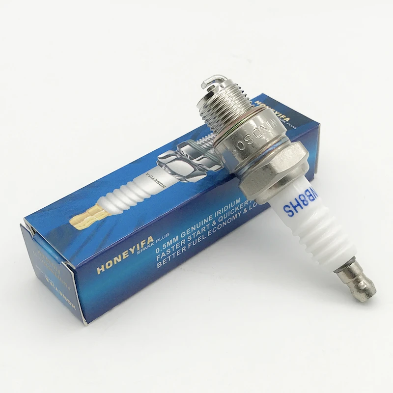 2pcs outboard yacht spark plug HS-B8 WB8HS for BR8HS BR8HS10 BR8HV BR8HVX BR8HSA E8RTC IWF24 W24FS-GU W24FSZU BR8HS-10 BR8HIX