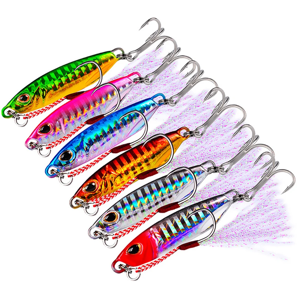 HOT NEW 10g 15g 20g 30g 40g 50g fishing jigging lure spoon spinnerbait metal bait bass tuna lures jig lead minnow pesca tackle