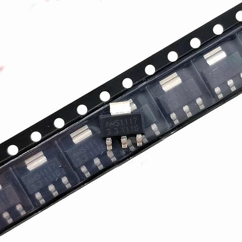 20ピース/ロットAMS1117-3.3降圧icリニアレギュレータldo 3.3v sot-223