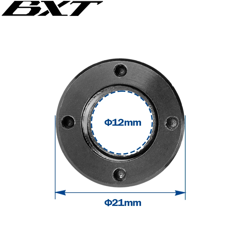 Thru Axle Screw Nut for Bicycle Frame, Thread Axle, MTB Nuts, Road Bike Fork, Cap, Bicycle Accessories, M12 x 1.5mm