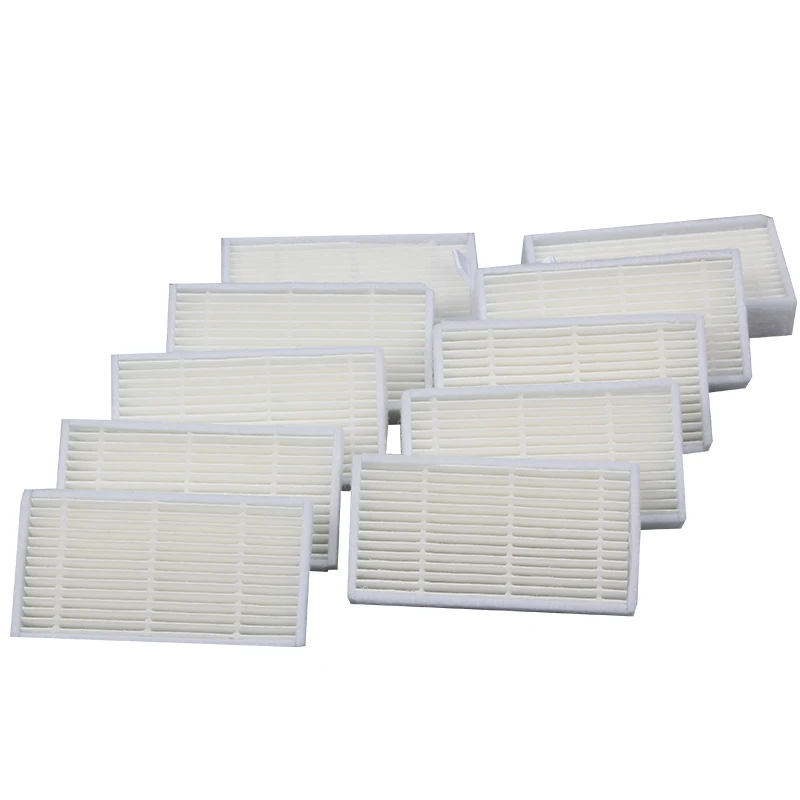 10pcs Vacuum Cleaner Hepa Filters for SilverCrest SSR 3000 A1 Robotic Vacumm Cleaner Spare Parts t Dust Filter Replacement