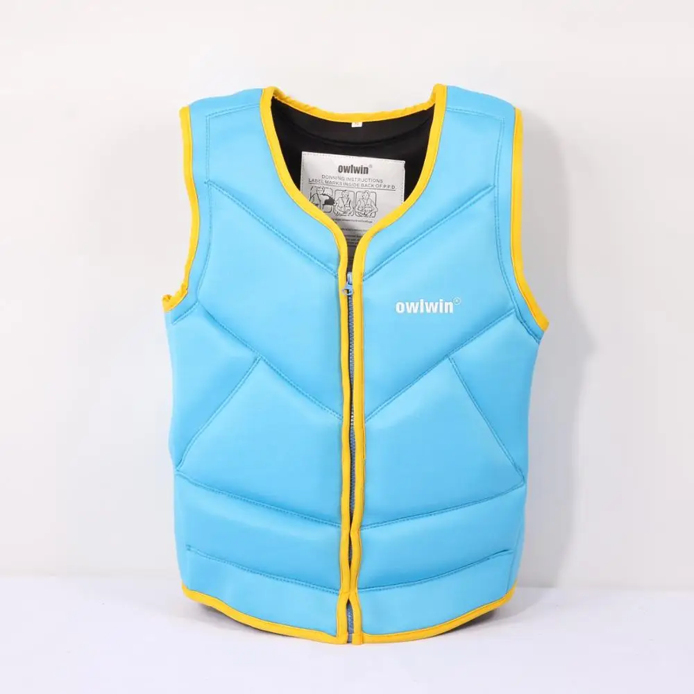 owlwin life jacket the fishing vest water jacket sports adult children life vest clothes swim skating ski rescue boats drifting