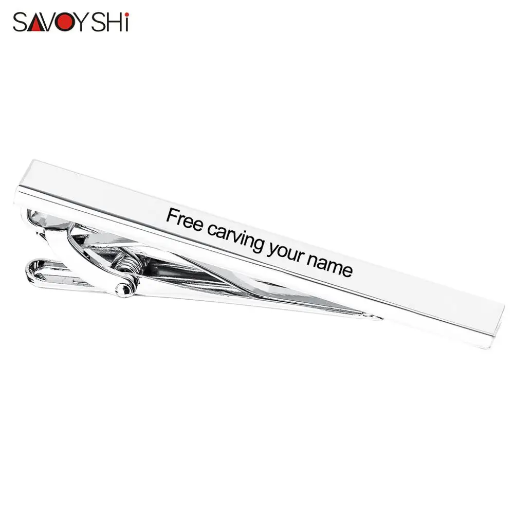 SAVOYSHI Free Engraving Name C - Tie Bar Set Gift avis et prix