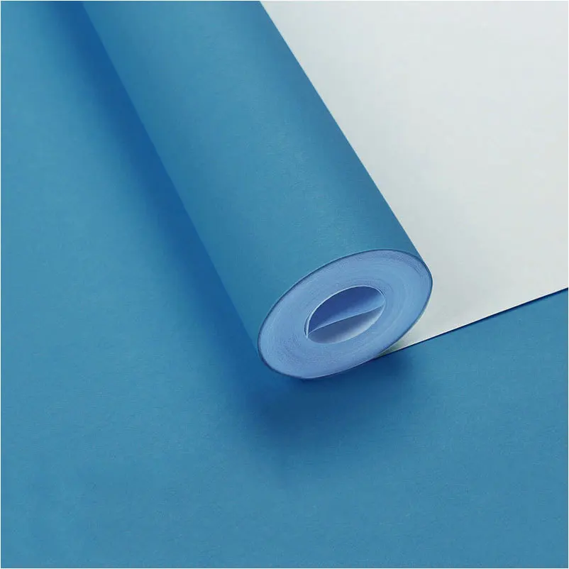 Papiers peints texturés en soie de couleur unie, Style nordique moderne, décoration de maison, papier peint en tissu pour chambre à coucher, vert et bleu