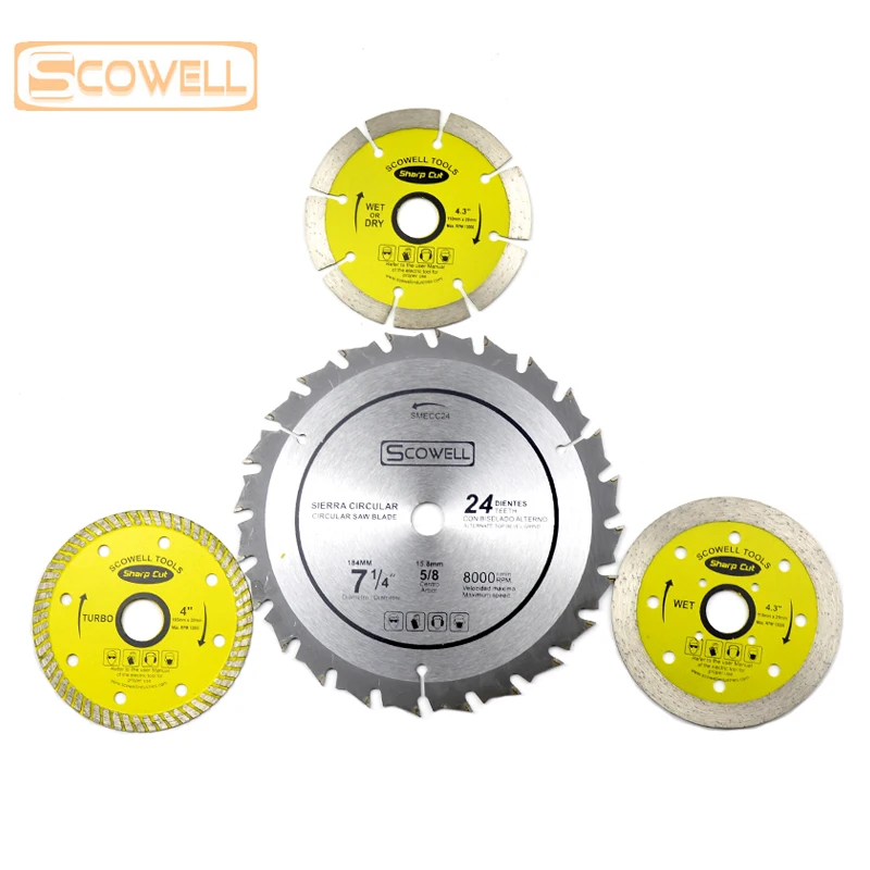 

Diamond Cutting Saw Blades Tile Cutter Wet Dry Turbo Cut Disc for Brick Tile Marble Cutting Disc Circle Circular Wood Saw Blades