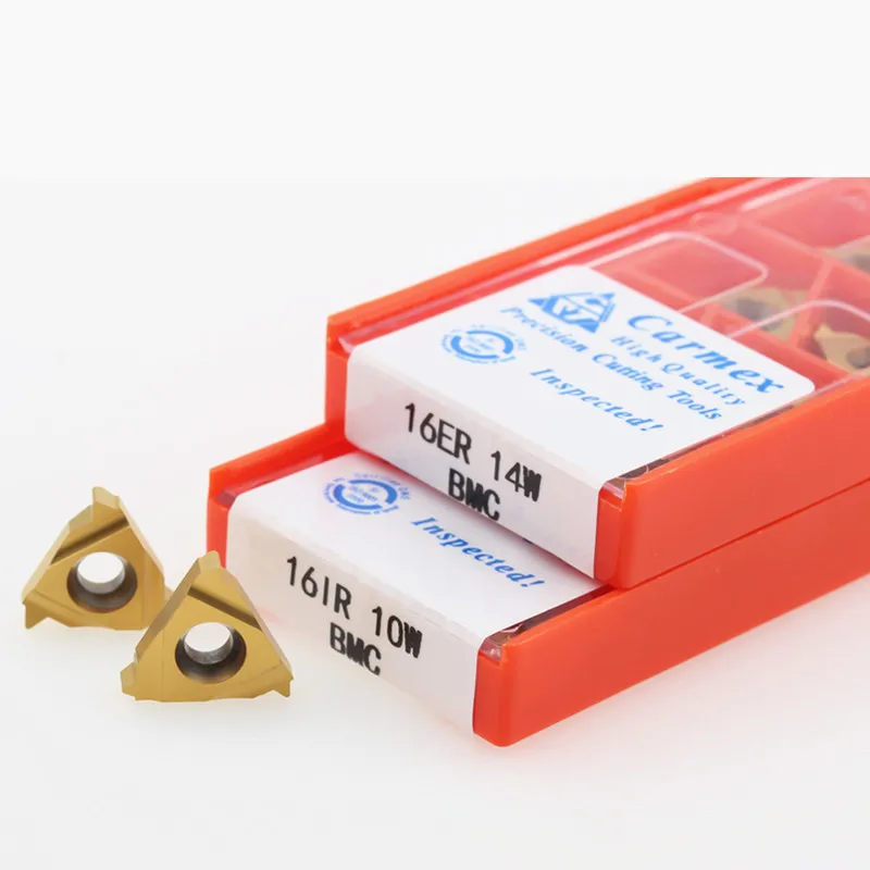 10PCS 16ER 16IR 10W 11W 12W 14W 16W 18W 19W 24W BMC High Quality Threading Tungsten Steel Turning Carbide Insert CNC
