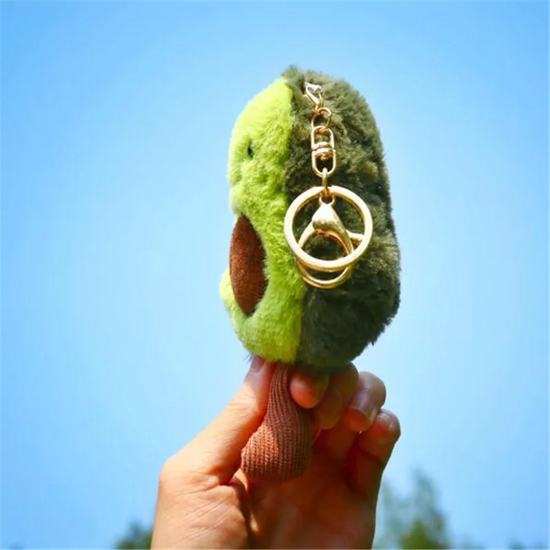 13CM Cute Avocado Plush Toys Doll Pendant Small Fruit Stuffed Toy Christmas Gift Girls Holiday Gift