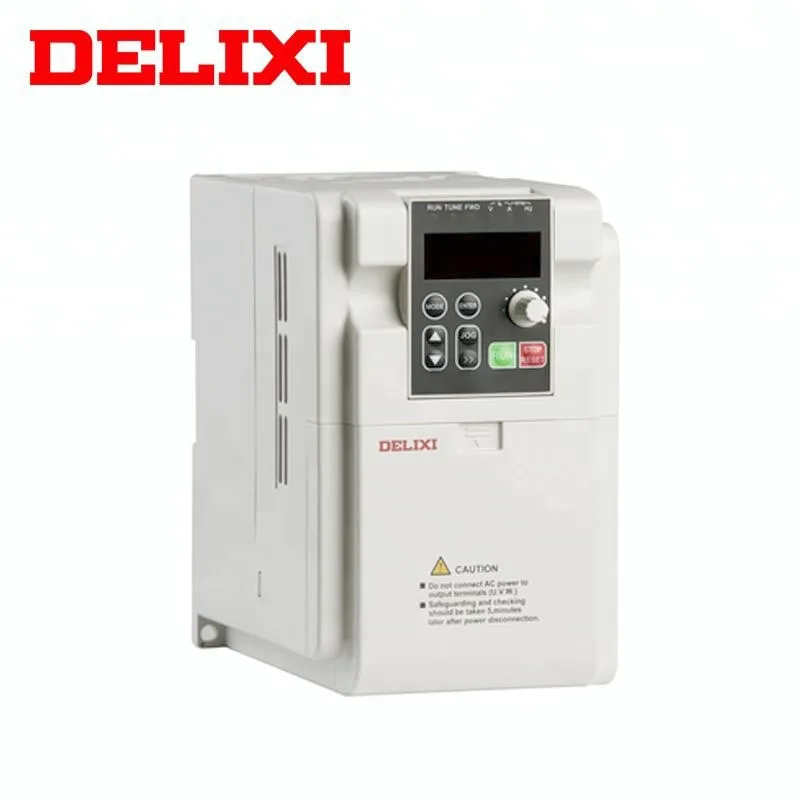 DELIXI High quality AC 380V 3.7KW frequency inverters & converters 50hz to 60hz