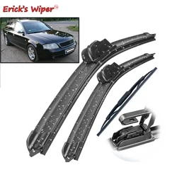 Erick's Wiper Front & Rear Wiper Blades Set Kit For Audi A6 C5 1997 - 2002 Windshield Windscreen Window Brushes 22