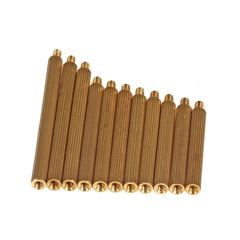 M2 single head copper column screw security copper column camera stud M2x3x3-M2x40x3