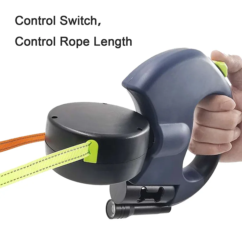Retractable Dog Leash with Anti-Slip Handle, Durable, Rust Proof, Enhance Retraction Technology, Dog Leas for Outdoor Travel 3