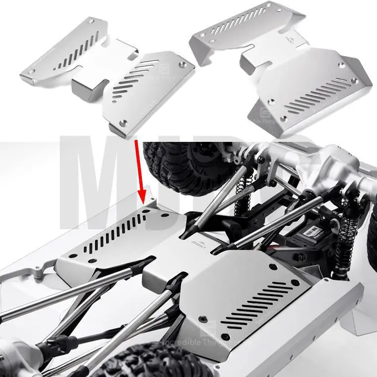 

Stainless Steel Metal Armor Chassis Protection For Side bar guard RC Crawler Car Vanquish Scout VP VS4-10 ORIGIN