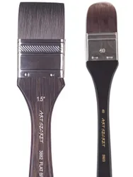 ArtSecret High Grade 3882 3923 Oil Acrylic Watercolor Brush Synthetic Hair Long Wooden Handle Painting Tool Art Artist Supplies