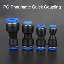 10PCS Pneumatic Fittings PG Water Pipes  Connector 4-16mm Plastic Hose Quick Couplings Air Straight PG8-6 PG10-8 PG6-4 PG12-10