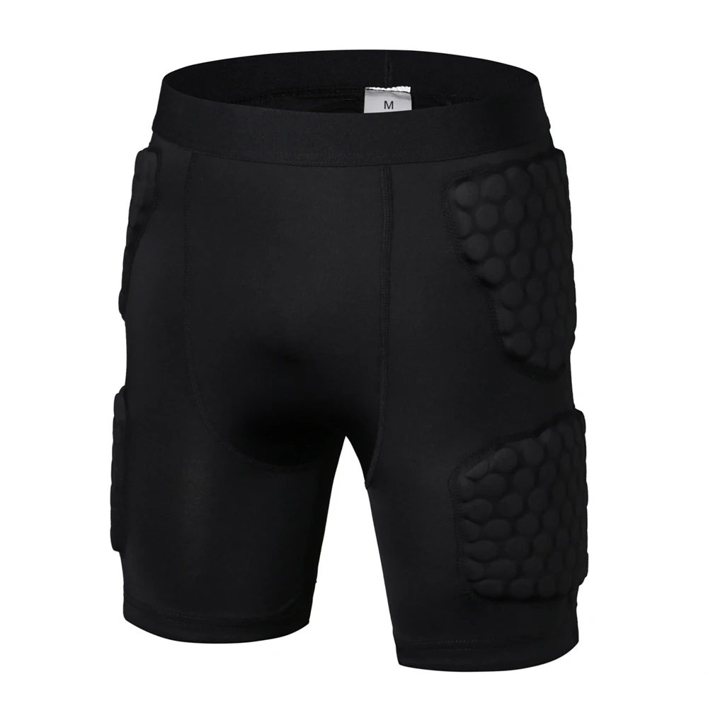 Men\'s Padded Protective Gear Suit Training Suit Suitable for Football Basketball Paintball Rib Protector Pants Training Set