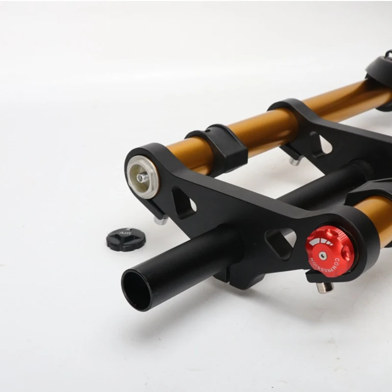 TAOZIK Fat Bike 26 ER 4.0 135mm Shock Absorb Snow Beach Bicycle Front Fork Air Suspension