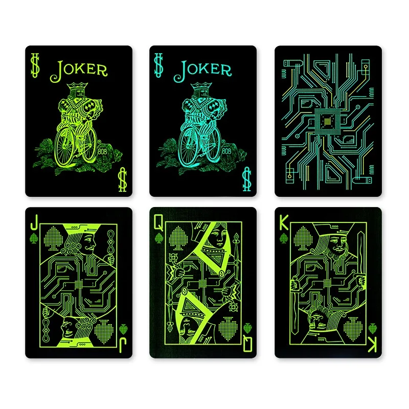 Bicycle Dark Mode Playing Cards USPCC Deck Poker Size Card Games Magic Trick Props for Magician