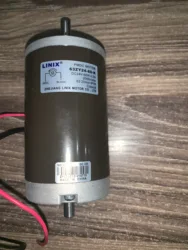 DC 63ZY24-60-K 24V 60W 2000 rpm Motor diameter double shaft 63MM linix