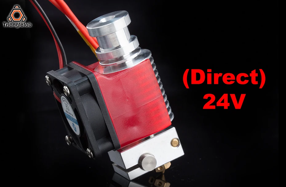 C Trianglelab V6 2,85/3,0mm Hotend 12V/24V Remote Bowen Print J-kopf Hotend und Lüfter Halterung Für HOTEND Für PT100 – Detail 7