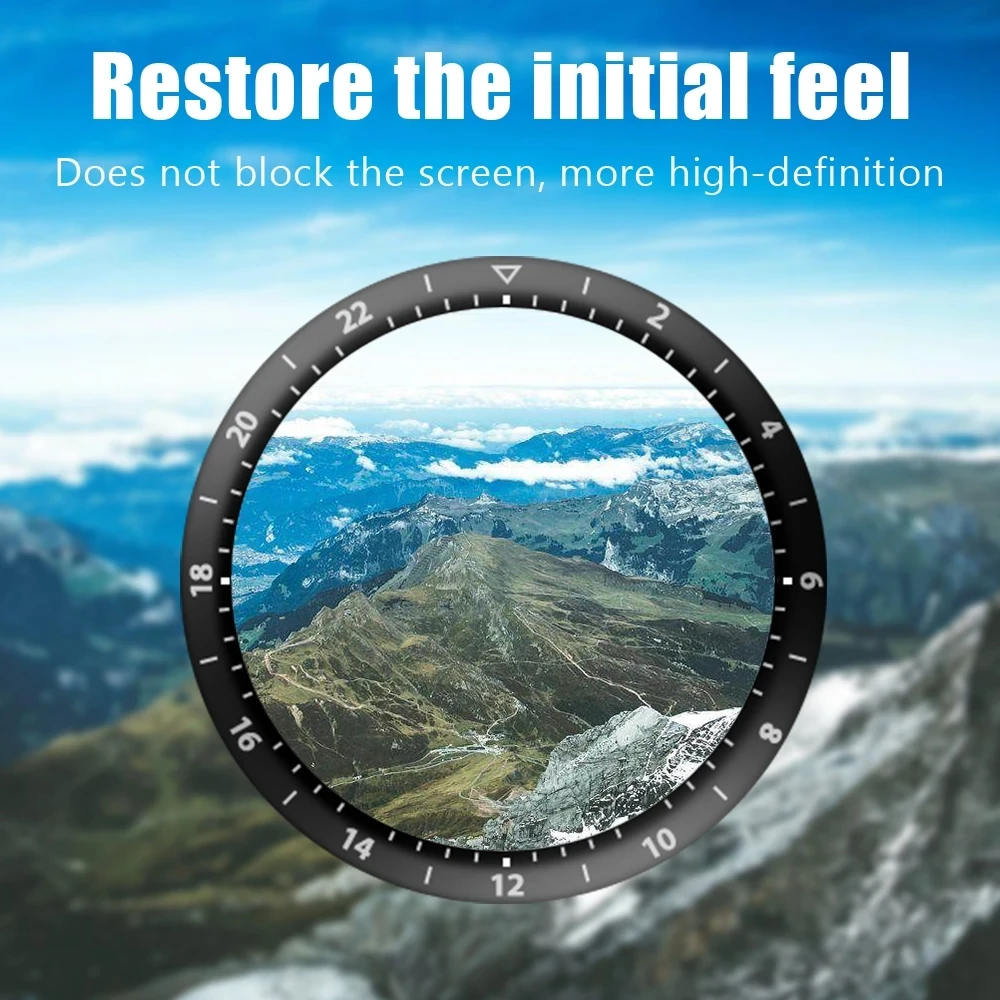 3D Screen Protector For Huawei Watch 3 Pro 3pro Full CoverSoft Fibre Glass Protective Film for Huawei Watch3 pro Screen Case