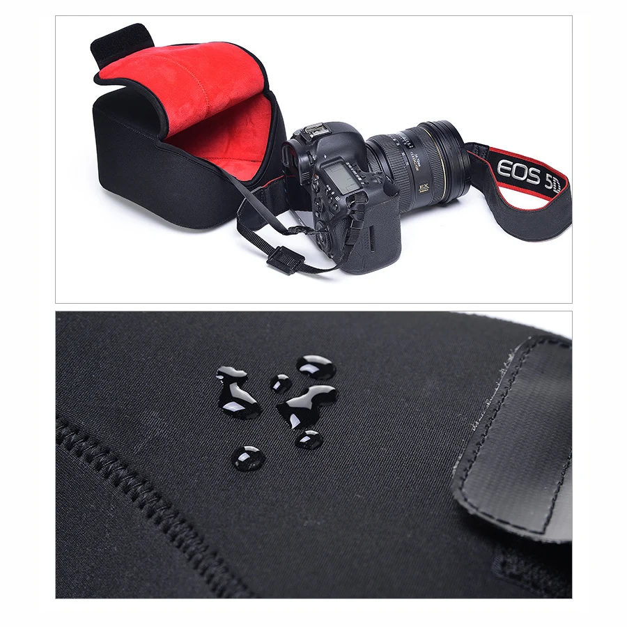 휴대용 충격 방지 카메라 가방 케이스, 소니 A7M4 A7RIV A7R5 A7III 파나소닉 S1 S5 GH5 GH6 보호 파우치 커버, 내부 가방