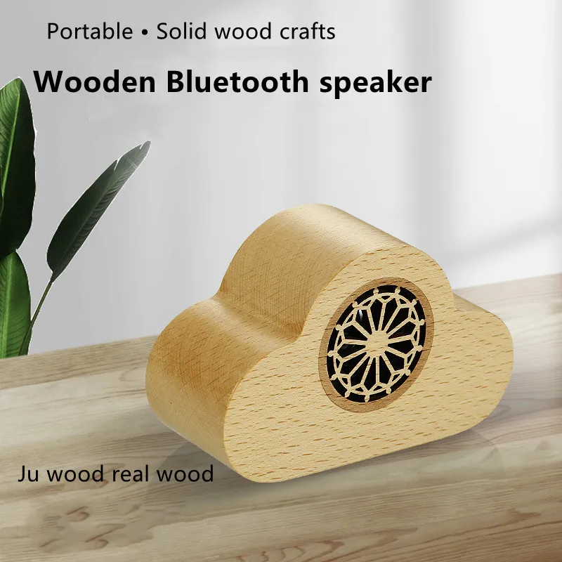 나무 스피커 야외 작은 스피커 무선 스피커 컴퓨터 MP4 오디오 센터 Pc 사운드 박스 Minifit 휴대용 비디오 소비자