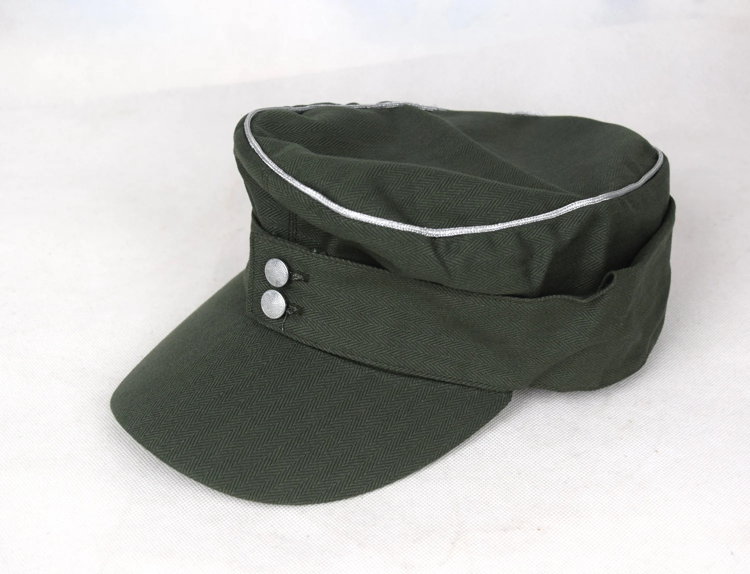 

Реконструкция в стиле милитари времен Второй мировой войны, немецкая армия Heer EM HBT M43, летняя полевая Кепка, зеленая Реплика