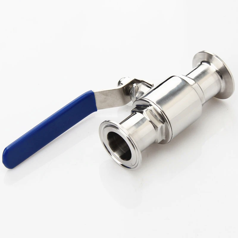 

2" 51mm Sanitary Ball Valve Stainless Steel SS304 Manual Tri Clamp Ferrule Homebrew Diary Product