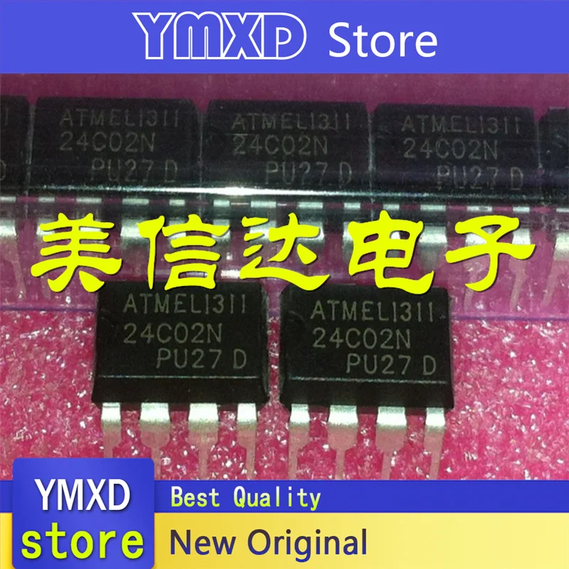 

10pcs/lot New Original 10pcs/lot New Original 24C02N AT24C02N storage DIP-8 In Stock