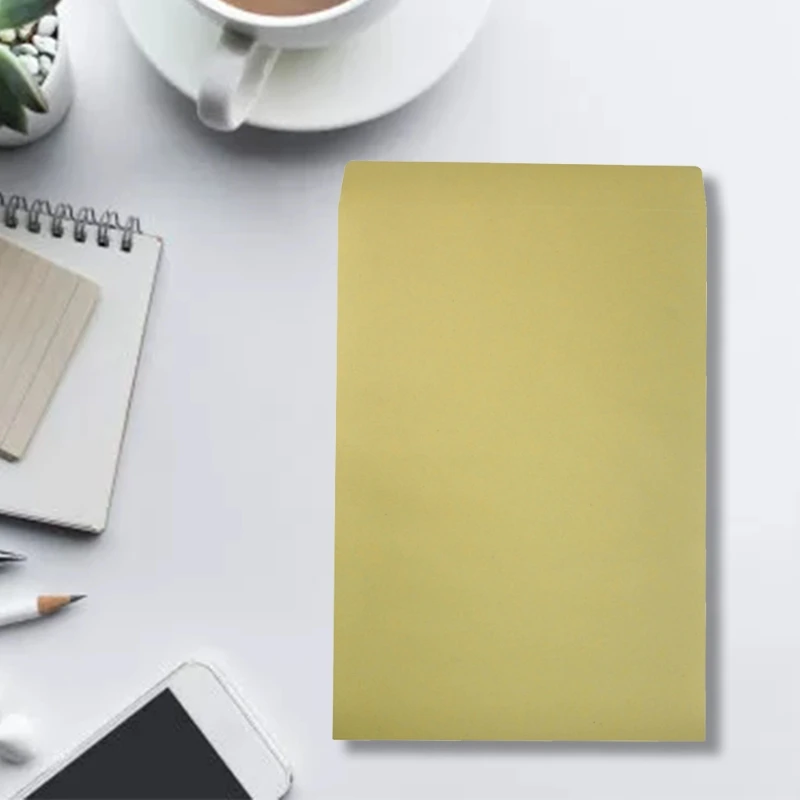 Bộ 50 A4 Bao Tập Tin Giá Đỡ Lưu Trữ Gói 9.01X12.75Inch 100 Tờ Công Suất Tự Dính Bao Da Cho văn Phòng Học Cung Cấp