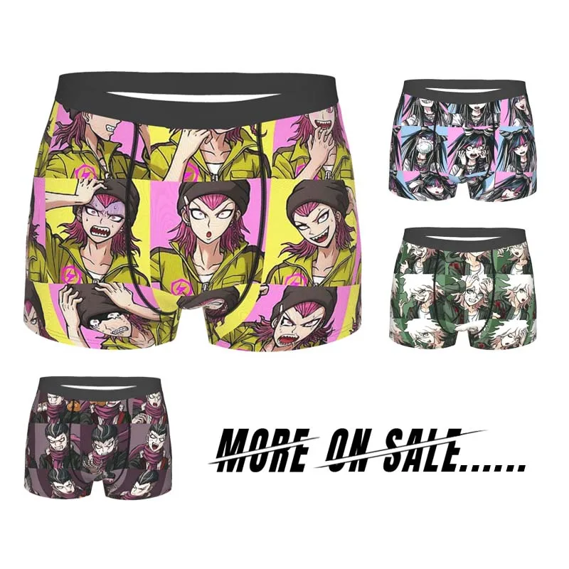 

Danganronpa Makoto Naegi Monokuma Komaru Kaede Game Kazuichi Souda Underpants Cotton Panties Man Underwear Sexy Shorts Boxer