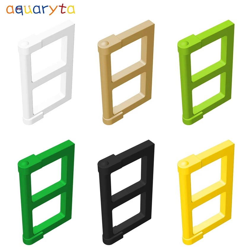 

Aquaryta 80pcs Building Blocks Part Window 1x2x3 Pane Compatible 60608 DIY Assembles Educational Particles Toy Gift for Children