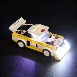 Vonado LED Lighting Set for 76897 1985 Car Sport Quattro S1 Collectible Model Toy Light Kit, Not Included the Building Block