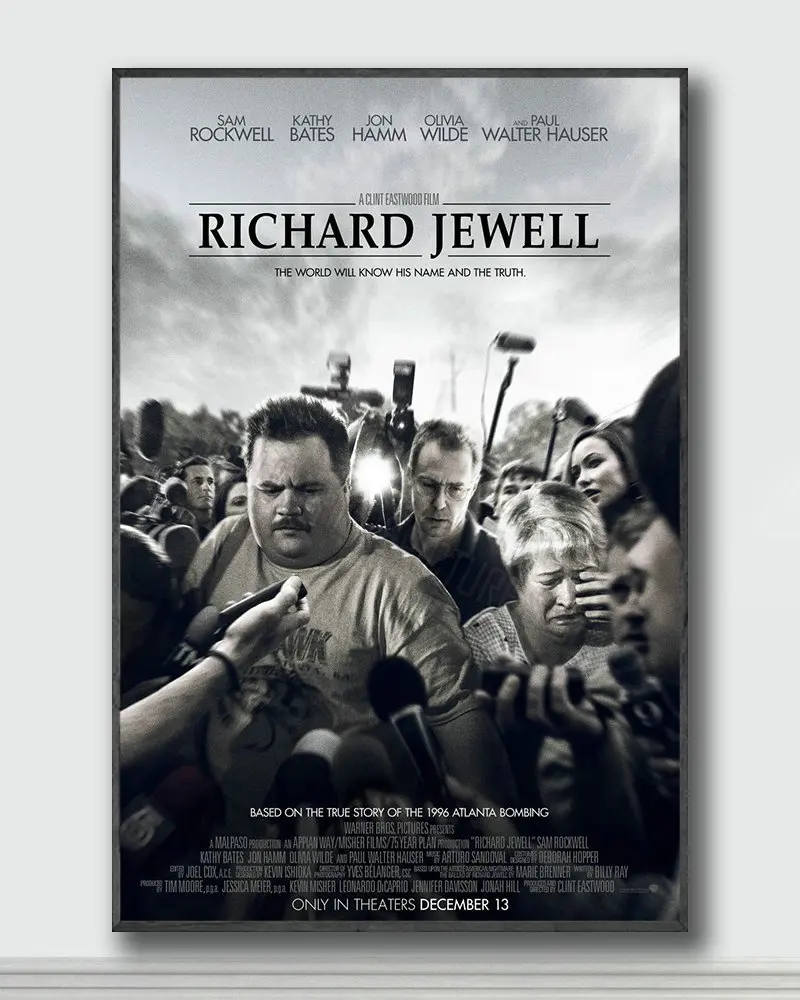 NJ315 Richard Jewell Movie Silk Posters and Prints wall art Art Poster Home Decor