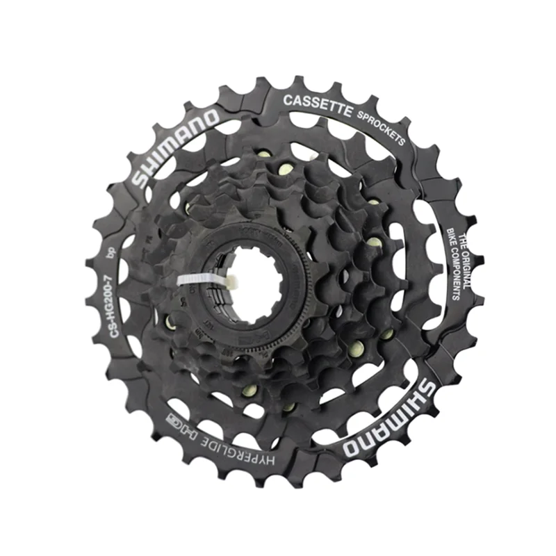 Shimano HG200 7 Speed K7 12-28T 12-32T HG41 11-28T MTB Cassette Freewheel CS-HG200 7s For MTB Mountain Bike Bike Freewheel