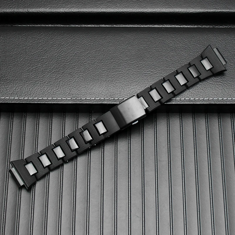 Plastic Watchband for Casio G-shock DW-6900/DW9600/DW5600/GW-M5610 Men Watch Strap Band High Quality Bracelet 16mm