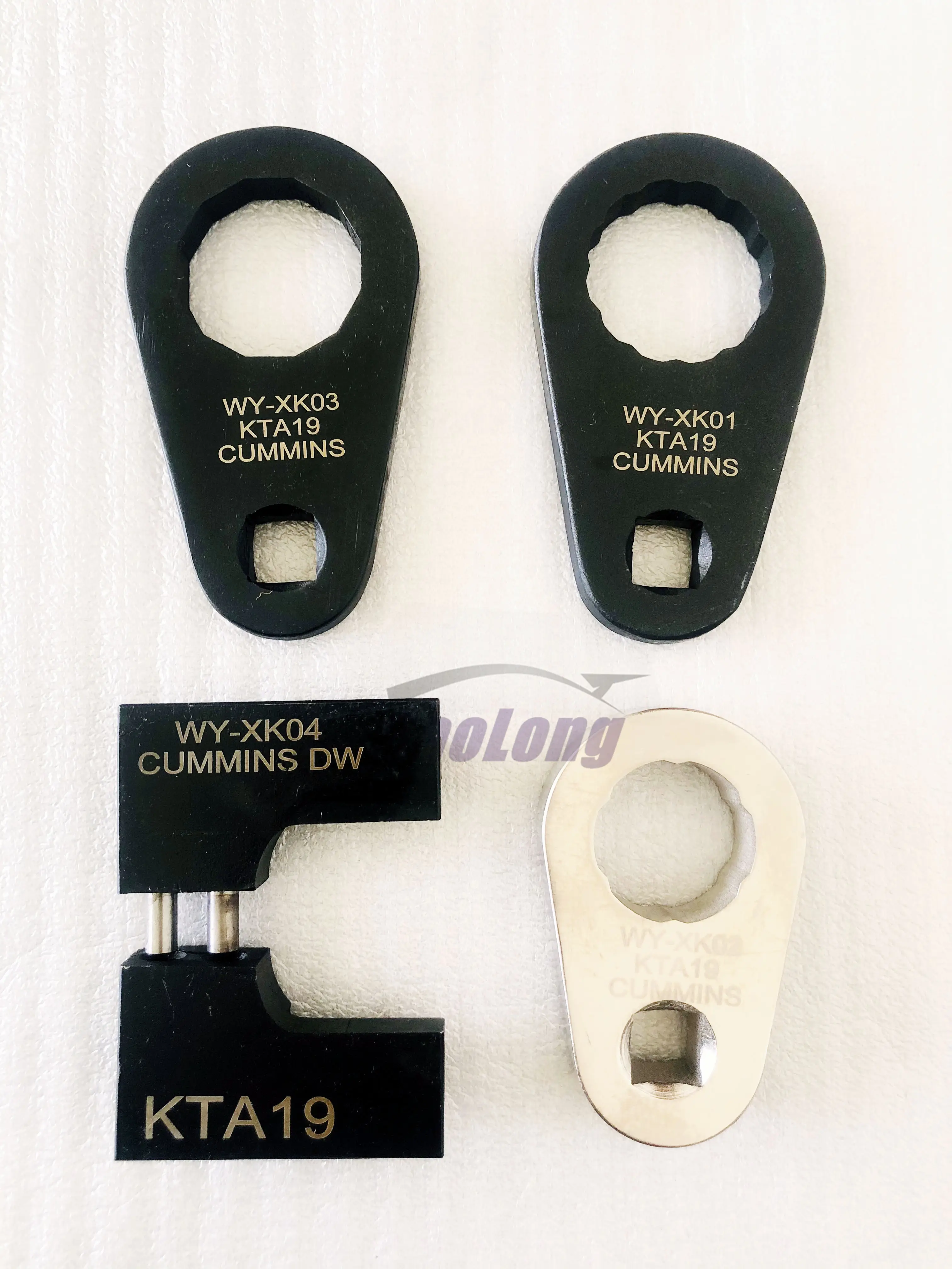 for Cummins Diesel Injector KTA19 Repair Tool Kits, Common Rail Injector 3054228/305423 Disassemble Adaptor Clamp