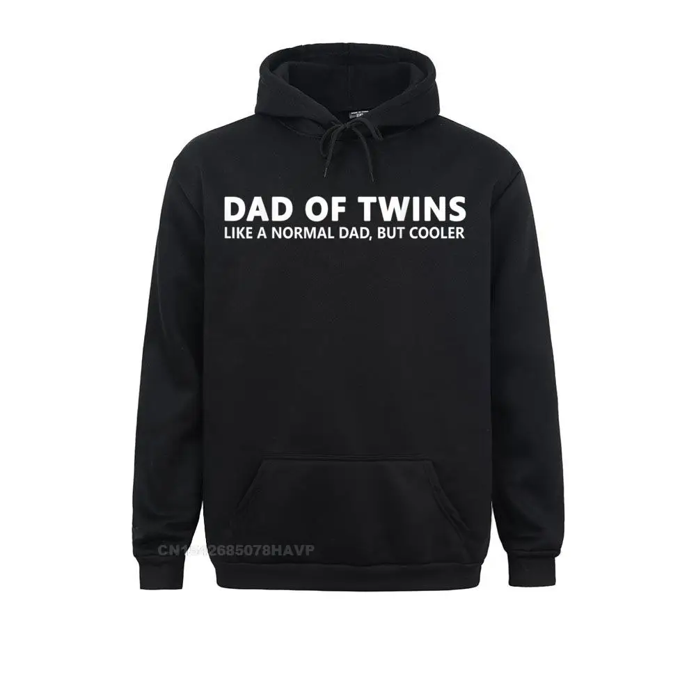 

Twin Dad Funny Dad Of Twins Hoodie Sweatshirts Summer Fitness Tight Hoodies Long Sleeve New Design Clothes Men