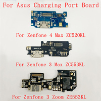 USB Charging Port Connector Board Flex Cable For Asus Zenfone 4 Max ZC520KL Zenfone 3 Max ZC553KL Zenfone 3 Zoom ZE553KL