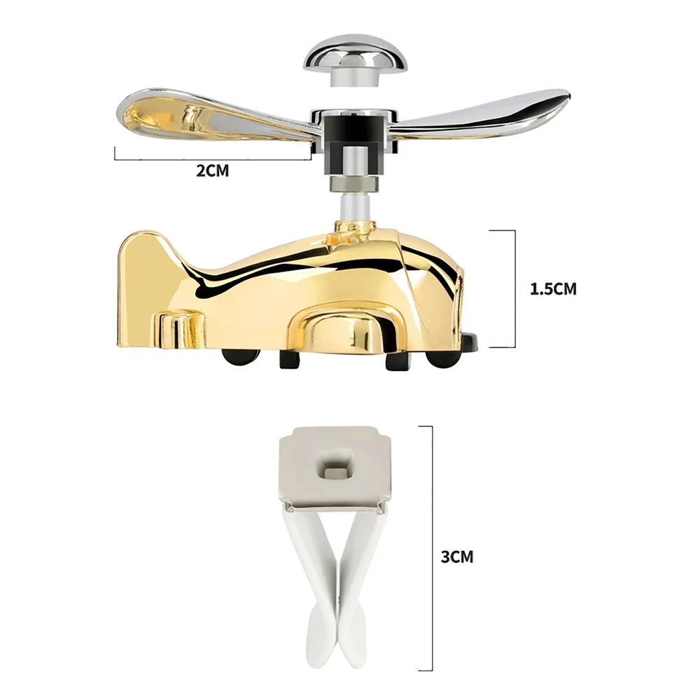 Deodorante per Auto lega aeroplano automobili sfiato Clip profumo presa interna automatica accessori decorazione regali